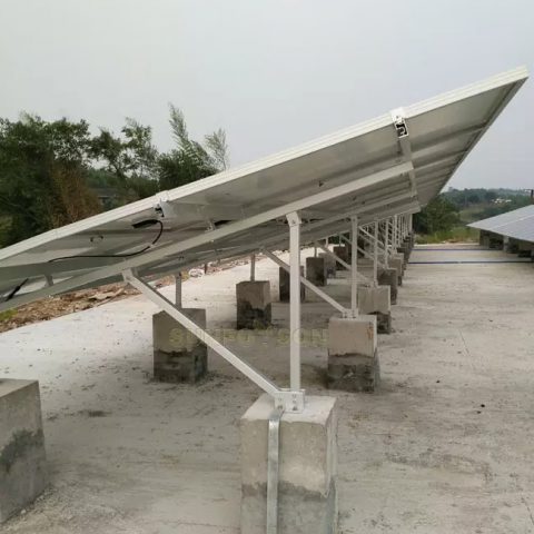 Güneş Enerji Panel Altı Beton Kalıbı